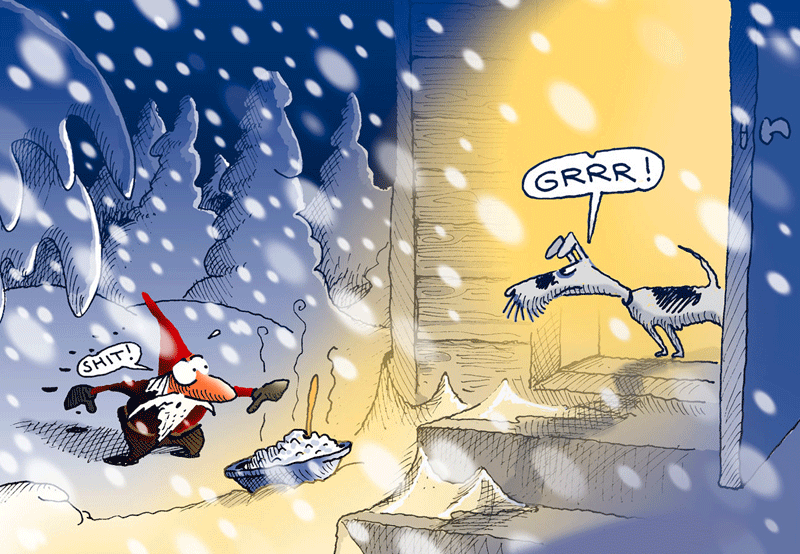 Hungrig tomte – Petterssons gör Sverige lagom!